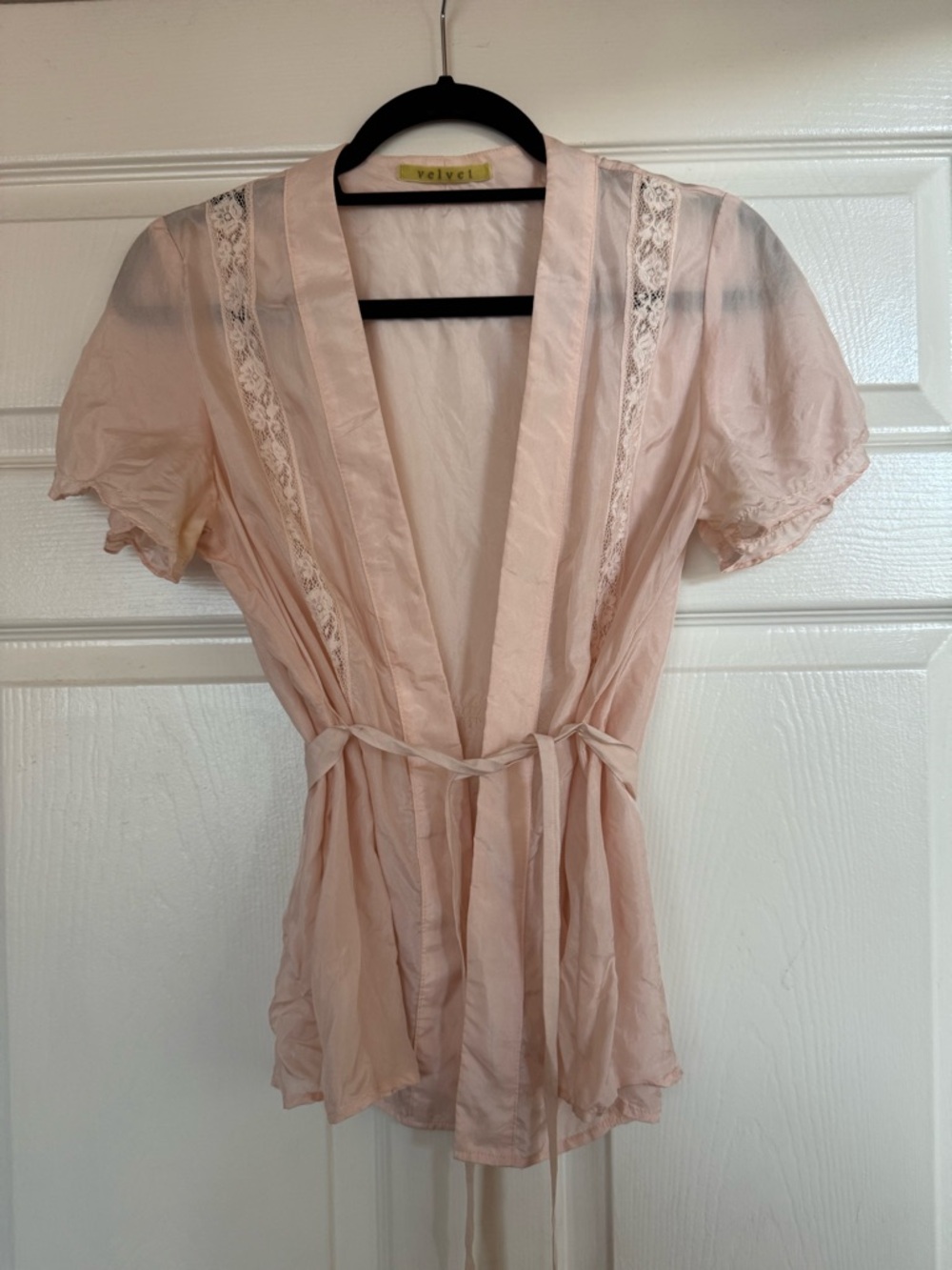 Velvet Soft Blush Silk Camisole
